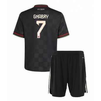 Billige Fotballdrakt Bayern Munich Serge Gnabry #7 Replika Tredjedraktsett Barn 2025-26 Kortermet (med bukser)